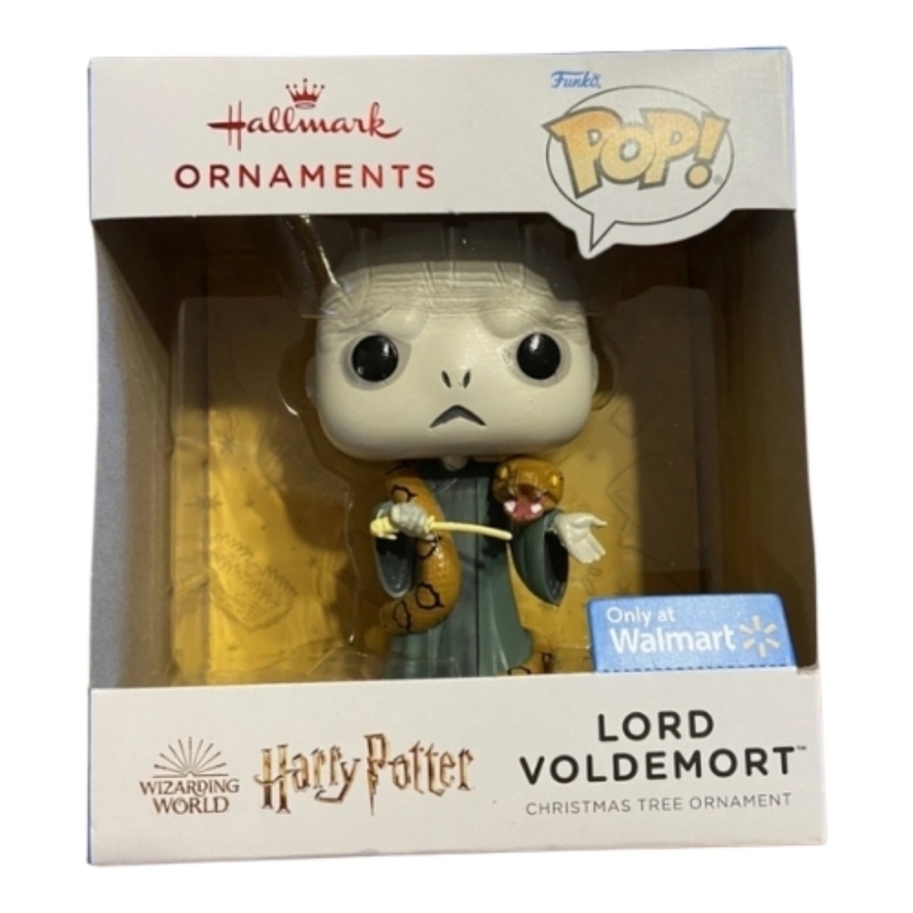 Hallmark Harry Potter Lord Voldemort Christmas Ornament 3" Multicolor Hanging